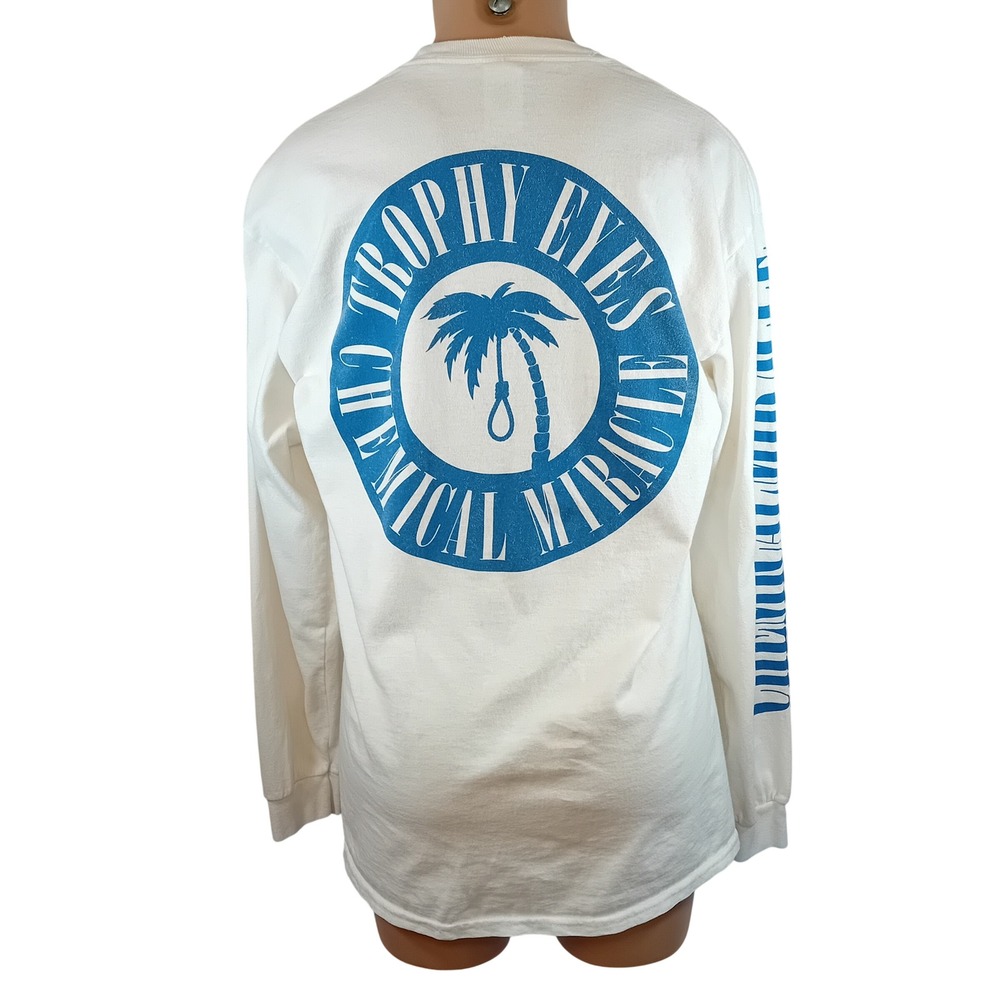 Trophy Eyes Chemical Miracle Band Tee Merch Long Sleeve Emo PopPunk Streetwear M